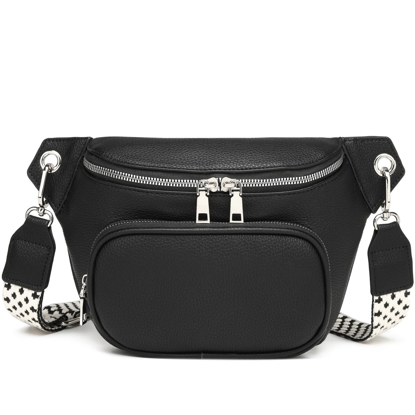 Stylish Fanny Pack and Waist Belt Purse with Sling Shoulder Design